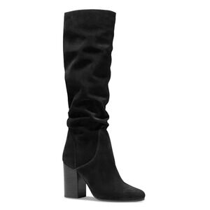 MICHAEL Michael Kors Women's Leigh Suede Dress Boots Black Size 11 NWT/BOX